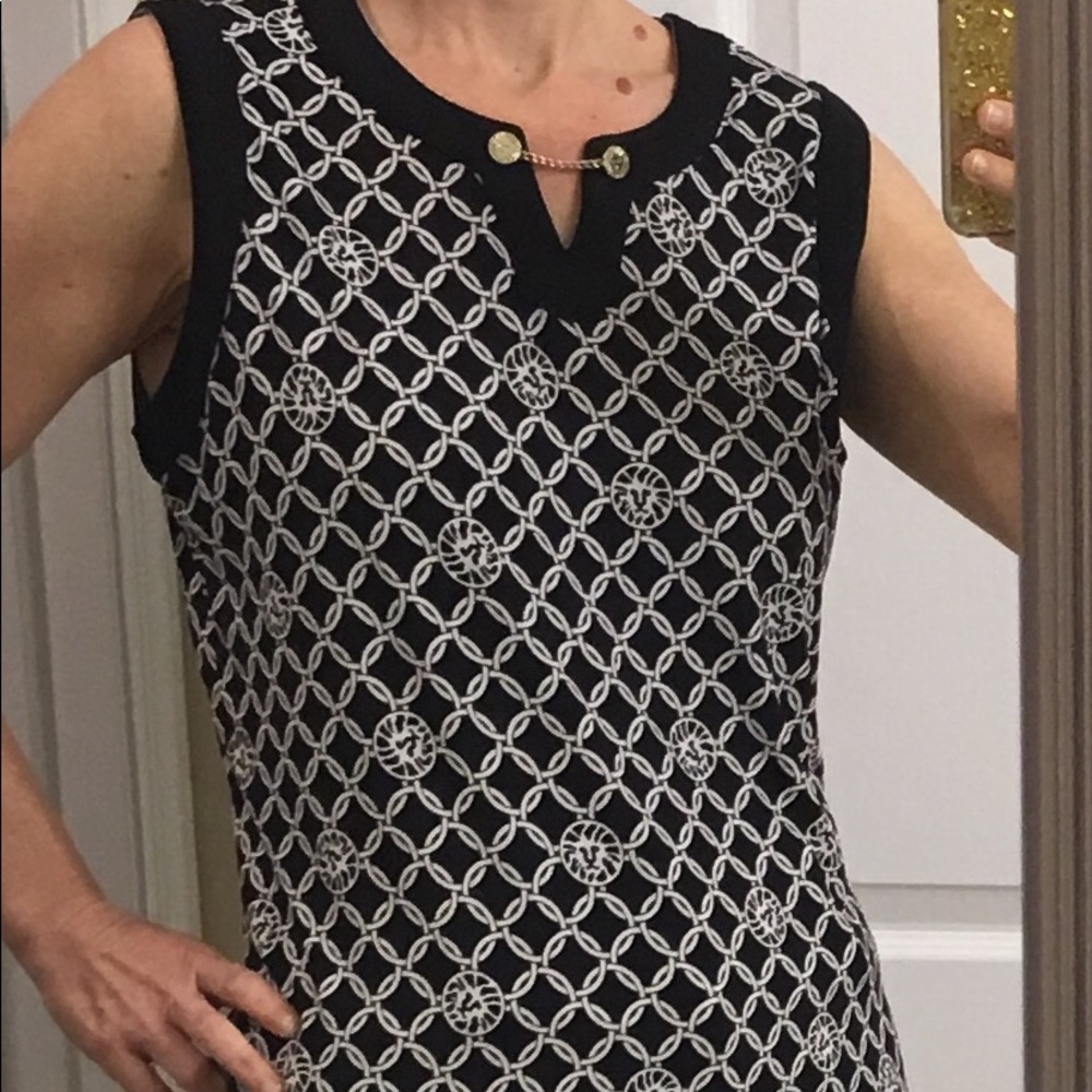 Ann Klein Sleeveless Tunic-Size L